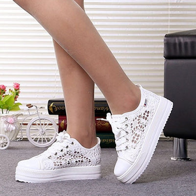 Canvas Shoes Women - Leeshansify